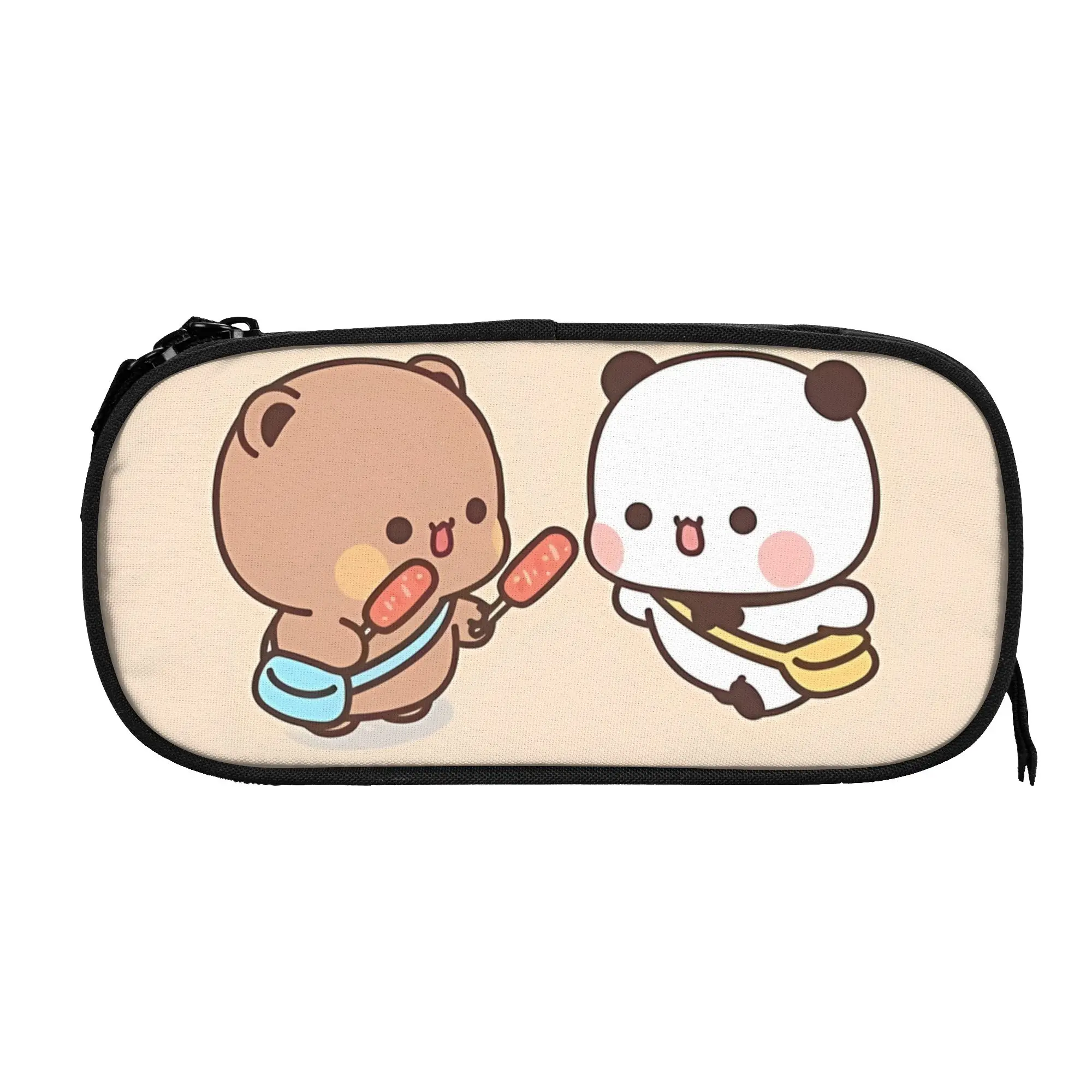 1 piece Stylish Panda Bear Couple Eating Pencil Case Teen Pen Bag Bubu And Dudu Office Stationery Bag
1 piece Stylish Panda Bear Couple Eating Pencil Case Teen Pen Bag Bubu And Dudu Office Stationery Bag