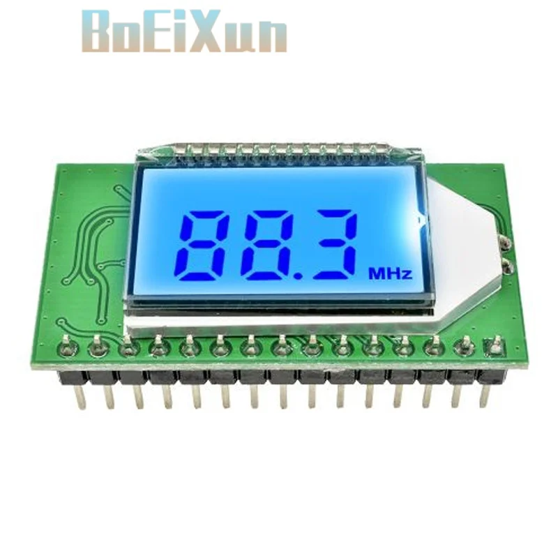 Wireless PLL LCD 87-108MHZ Digital FM Radio Transmitter/Receiver Module Microphone Stereo Board Noise Reduction Diy Kit
Wireless PLL LCD 87-108MHZ Digital FM Radio Transmitter/Receiver Module Microphone Stereo Board Noise Reduction Diy Kit