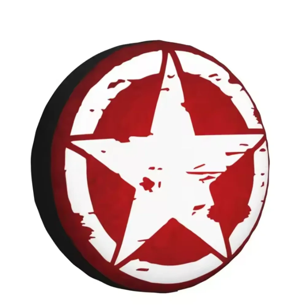 1 X Car Military Tactical Army Star Spare Tire Cover Pu Leather For Toyota Rav4 Land Rover Pentagram Proda 4x4 Wheel Protectors
1 X Car Military Tactical Army Star Spare Tire Cover Pu Leather For Toyota Rav4 Land Rover Pentagram Proda 4x4 Wheel Protectors