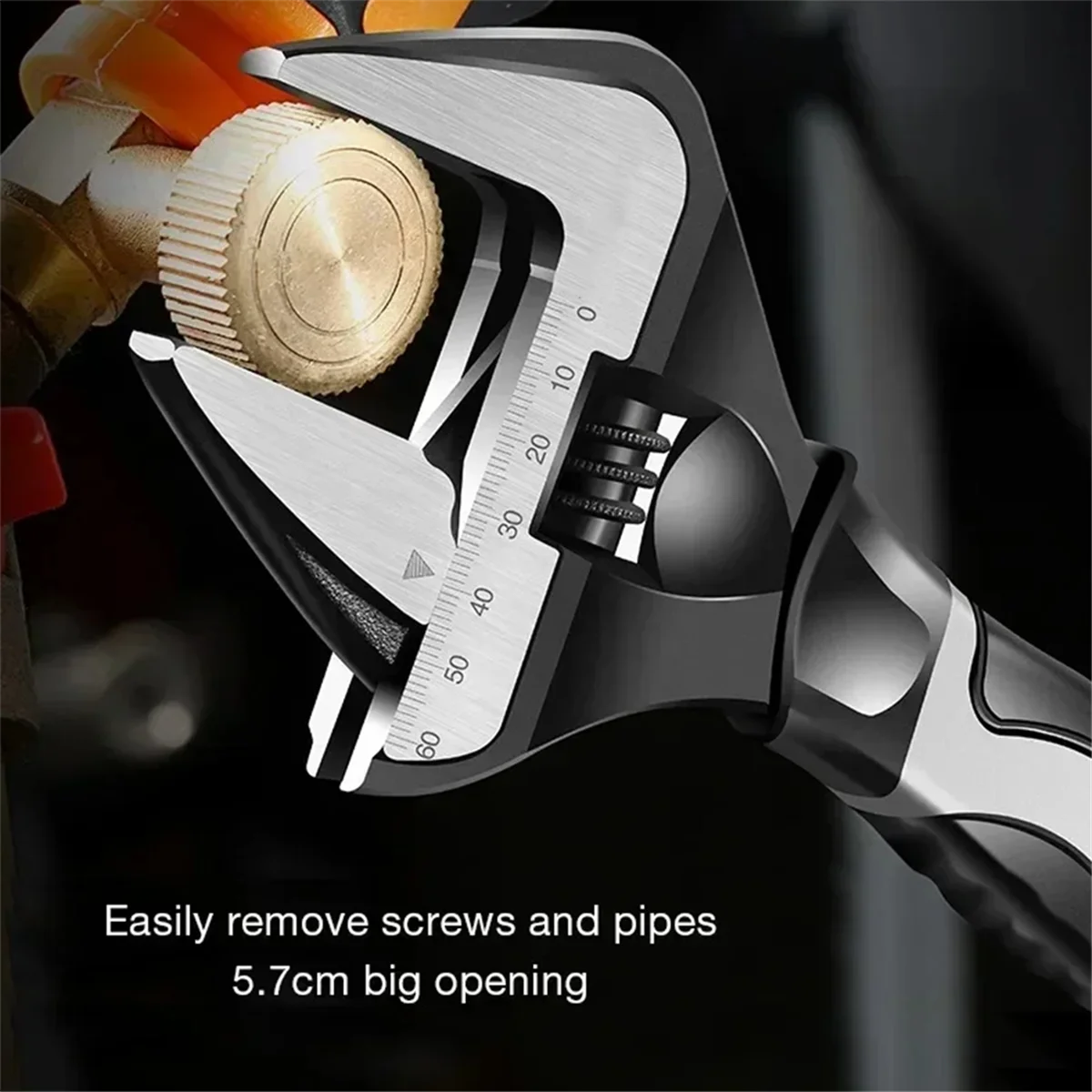 AA25 Spanner Adjustable Wrench -V Steel Mechanical Workshop Hand Repair Tools Car Bicycle Wrench Large Opening Spanner 12 Inch
AA25 Spanner Adjustable Wrench -V Steel Mechanical Workshop Hand Repair Tools Car Bicycle Wrench Large Opening Spanner 12 Inch