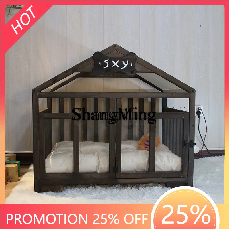 ZYY Home Premium Sense Medium Dog Indoor House Solid Wood Kennel Dog House Cat Nest Deluxe Dog Bed
ZYY Home Premium Sense Medium Dog Indoor House Solid Wood Kennel Dog House Cat Nest Deluxe Dog Bed