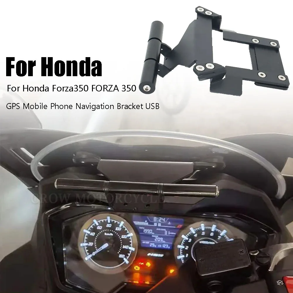 NEW For Honda Forza350 FORZA 350 Motorcycle GPS Mobile Phone Navigation Bracket USB & Wireless Charger Holder Mount Stand
NEW For Honda Forza350 FORZA 350 Motorcycle GPS Mobile Phone Navigation Bracket USB & Wireless Charger Holder Mount Stand