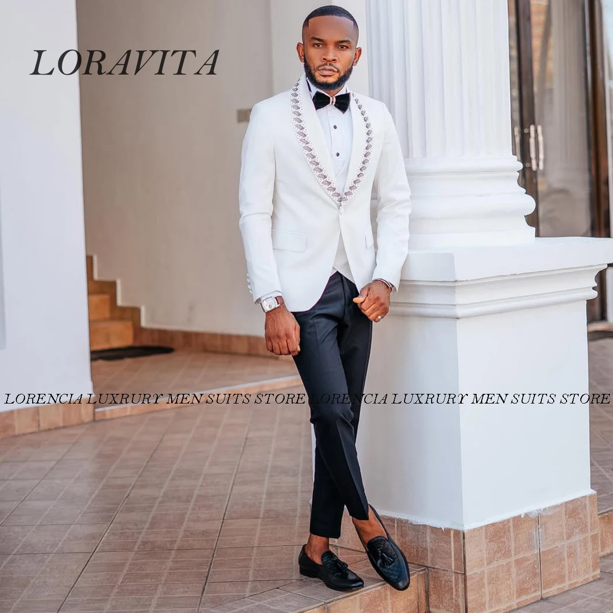 Customized Gem Crystals Beaded Tuxedos Men Suit 2 Pieces Sets High End Slim Male Party Prom Blazers Groom Wedding Formal Homme
Customized Gem Crystals Beaded Tuxedos Men Suit 2 Pieces Sets High End Slim Male Party Prom Blazers Groom Wedding Formal Homme