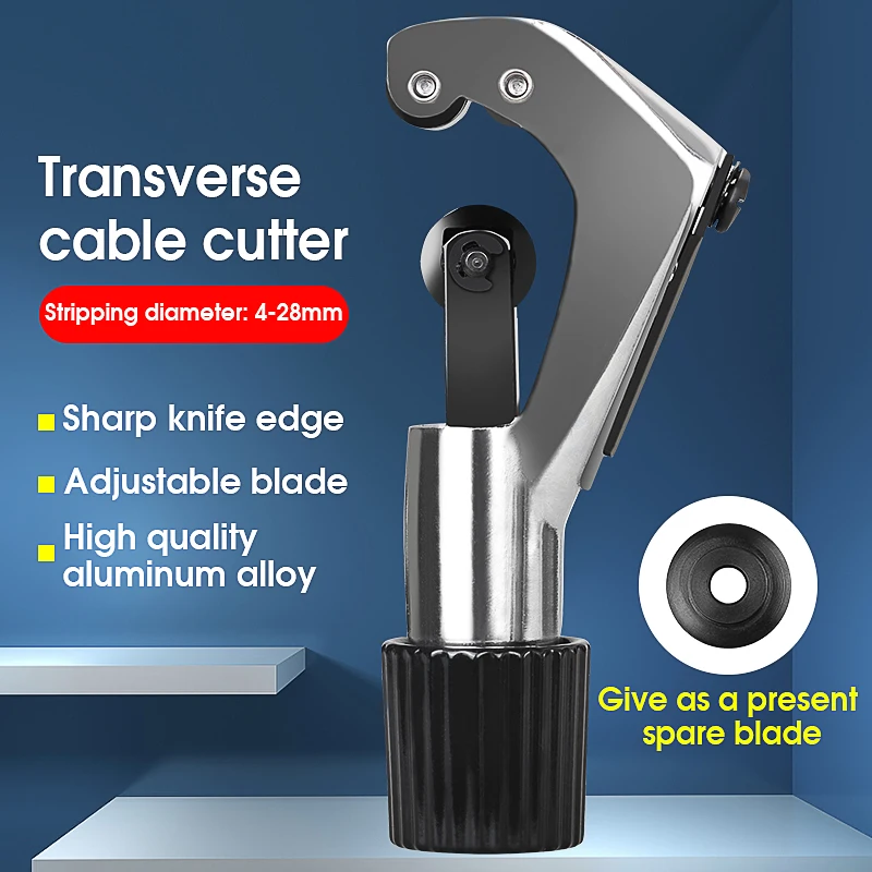 Applicable Range 4-28mm Optical Fiber Cable Stripper Transverse Cutter Pipe Tube Cutter Tools Cable Wire Stripper Cable Slitter
Applicable Range 4-28mm Optical Fiber Cable Stripper Transverse Cutter Pipe Tube Cutter Tools Cable Wire Stripper Cable Slitter