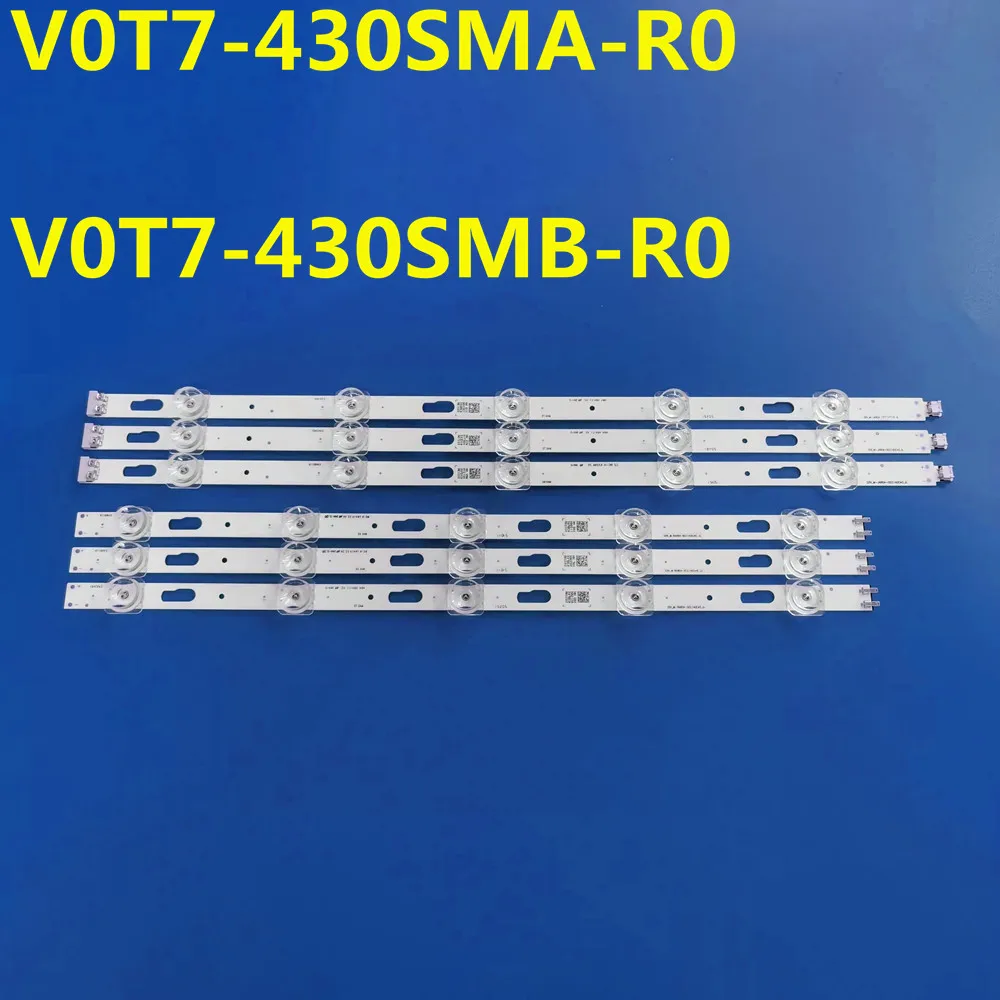 5 комплектов светодиодных лент JL.D430A1330-408AR_V02 JL.D430A1330-408AL-M_V02 BN96-50319A 50320A UE43TU7070 UE43TU7105 UE43TU7160 UE43TU7172
5 комплектов светодиодных лент JL.D430A1330-408AR_V02 JL.D430A1330-408AL-M_V02 BN96-50319A 50320A UE43TU7070 UE43TU7105 UE43TU7160 UE43TU7172
