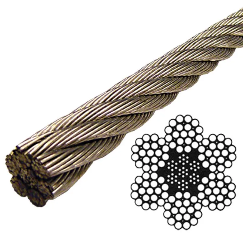 Forestry Rope Galvanised Steel Cutting Galvanized Wire High Tensile Strength 6 X 19
Forestry Rope Galvanised Steel Cutting Galvanized Wire High Tensile Strength 6 X 19