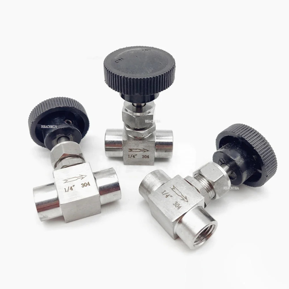 Bulkhead 1/8" 1/4" 3/8" 1/2" BSP Female Needle Valve Crane 304 Stainless Steel Flow Control Water Gas Oil Propane
Bulkhead 1/8" 1/4" 3/8" 1/2" BSP Female Needle Valve Crane 304 Stainless Steel Flow Control Water Gas Oil Propane