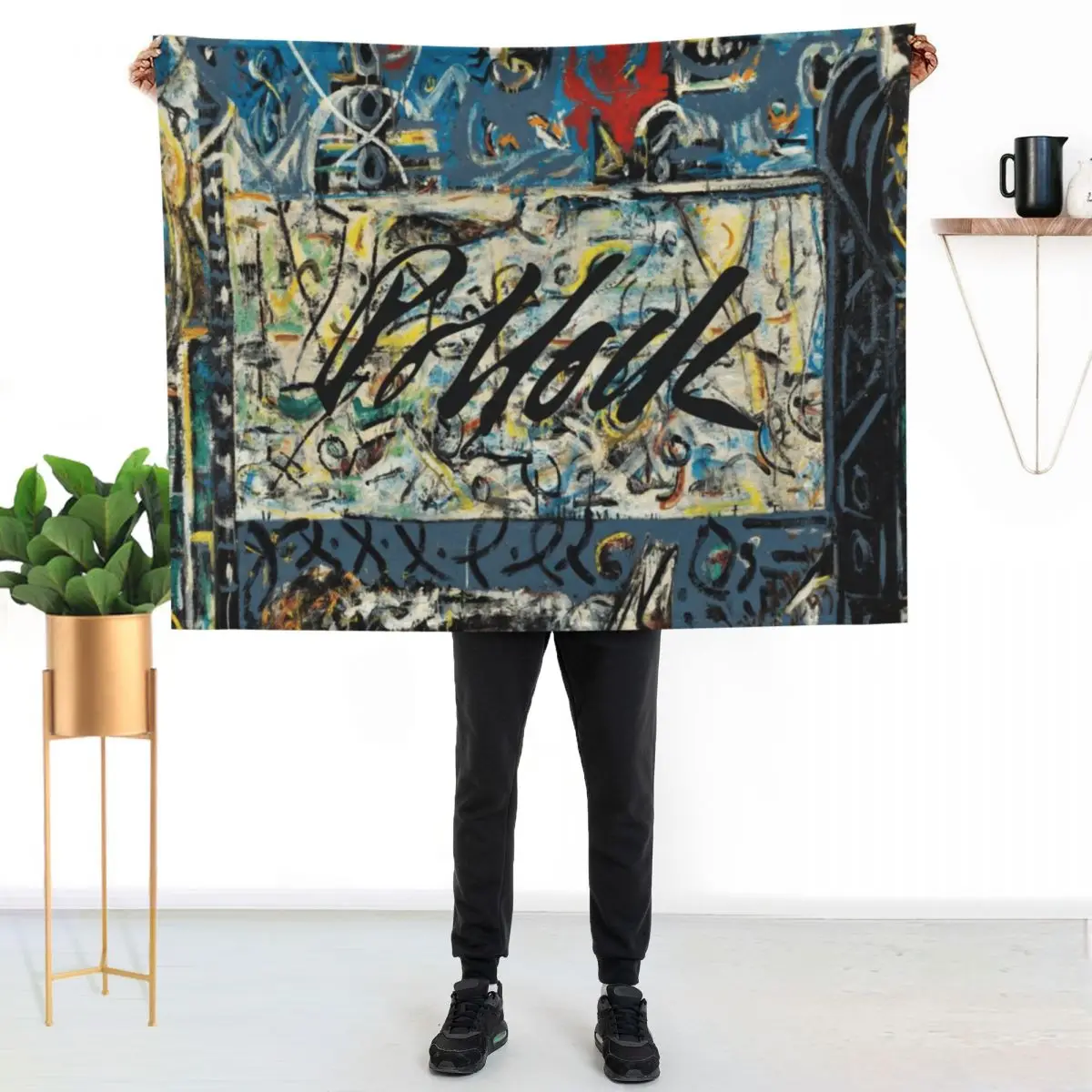 Guardians of the Secret by Jackson Pollock Throw Blanket Modern Design Soft Blanket for Home Decor
Guardians of the Secret by Jackson Pollock Throw Blanket Modern Design Soft Blanket for Home Decor