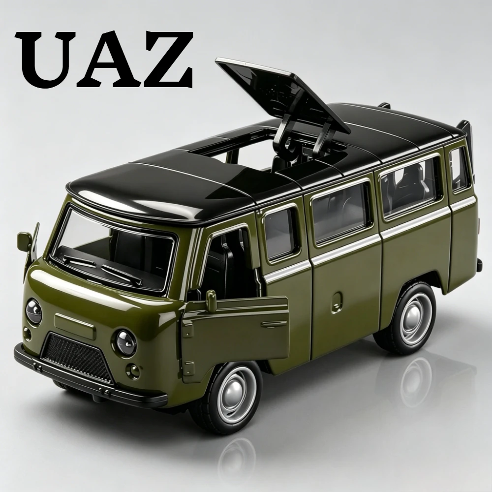 Scale 1:36 UAZ TRAVELER M3 Car Model Toy 300SL LADA Alloy Die-cast Strong Durable Vehicles Models Toys Great Collectible
Scale 1:36 UAZ TRAVELER M3 Car Model Toy 300SL LADA Alloy Die-cast Strong Durable Vehicles Models Toys Great Collectible