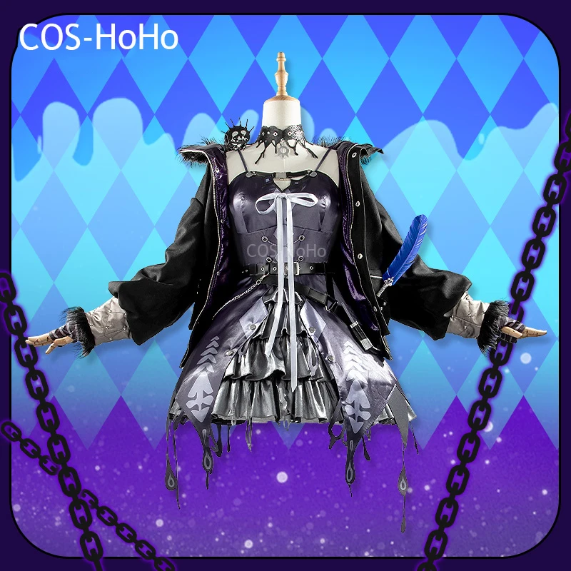 COS-HoHo Vtuber Hololive EN Advent Shiori Novella Game Suit Lovely Dress Cosplay Costume Halloween Party Role Play Outfit
COS-HoHo Vtuber Hololive EN Advent Shiori Novella Game Suit Lovely Dress Cosplay Costume Halloween Party Role Play Outfit