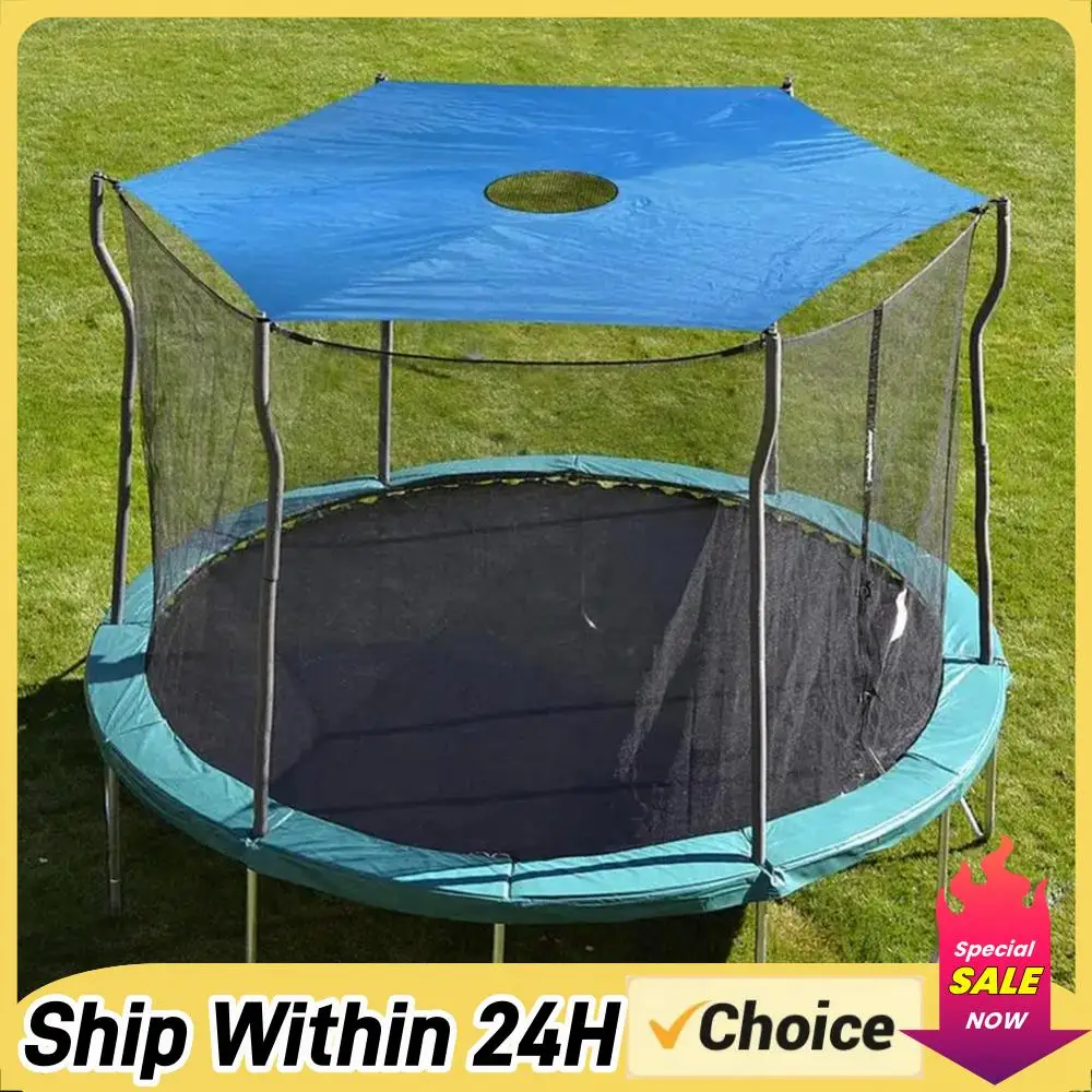 6/8/10ft Trampolines Canopy Anti-UV Trampolines Sunshade Accessories Waterproof Trampoline Roof for Outdoor Backyard Playground
6/8/10ft Trampolines Canopy Anti-UV Trampolines Sunshade Accessories Waterproof Trampoline Roof for Outdoor Backyard Playground