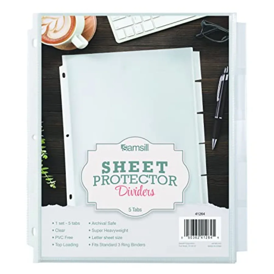 Tabbed Sheet Protector Family
Tabbed Sheet Protector Family
