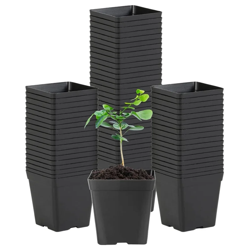 Customer Favorite Square Seedling Pots Flexible Plastic Seedling Pots Are For Plants And Succulents In Square Pots Black 100Piec
Customer Favorite Square Seedling Pots Flexible Plastic Seedling Pots Are For Plants And Succulents In Square Pots Black 100Piec