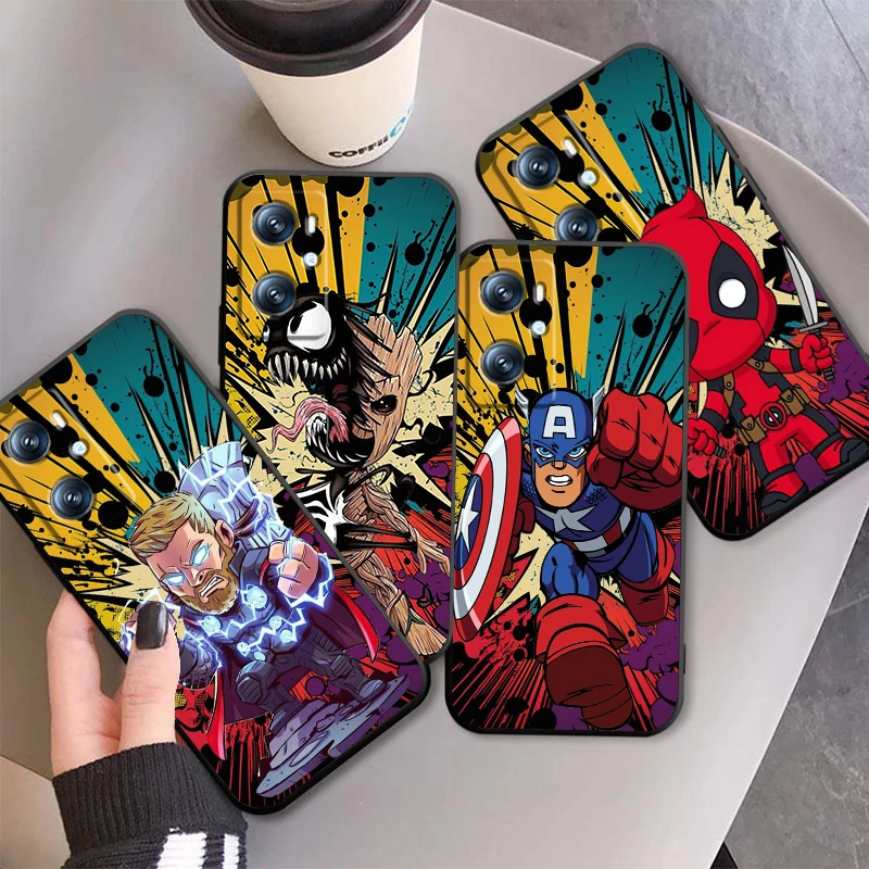 Marvel Anime Cartoon Cool For OPPO Find X6 X5 X3 A54S A5 A94 A16 A53S A57 A74 A72 A98 A78 A96 A9 5G Black TPU Phone Case
Marvel Anime Cartoon Cool For OPPO Find X6 X5 X3 A54S A5 A94 A16 A53S A57 A74 A72 A98 A78 A96 A9 5G Black TPU Phone Case