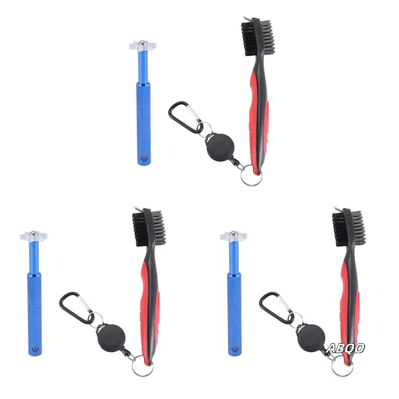 3X Golf Groove Sharpener Tool Golf Club Groove Sharpener And Retractable Golf Club Brush
3X Golf Groove Sharpener Tool Golf Club Groove Sharpener And Retractable Golf Club Brush