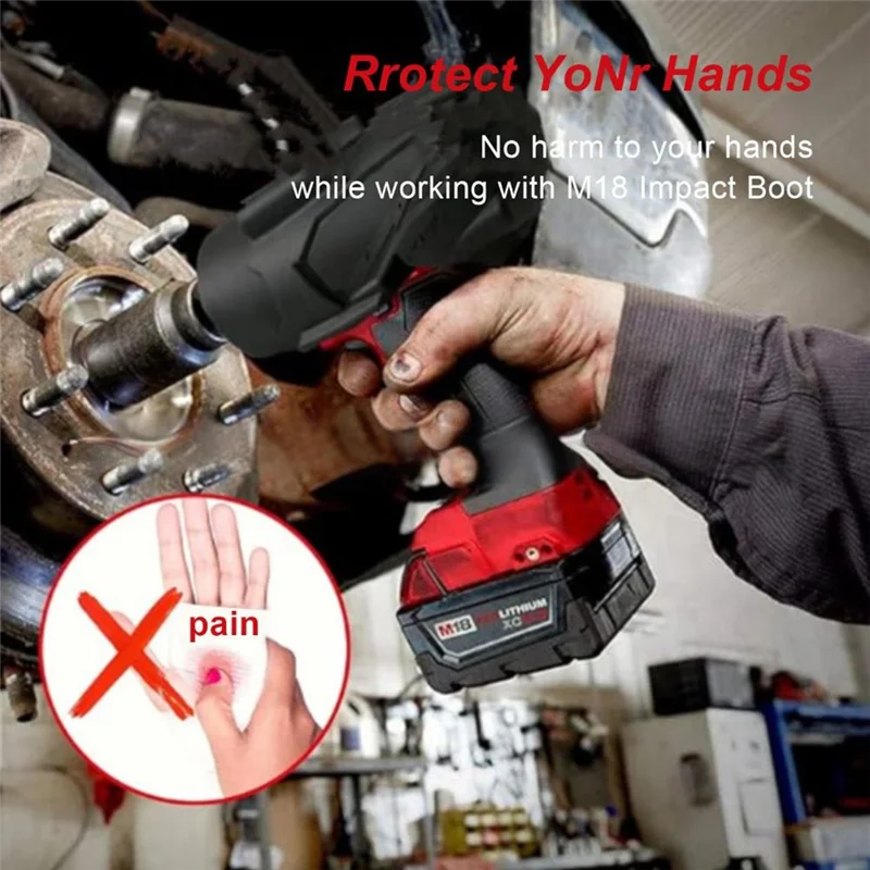 AB66-M18 Impact Wrench Protective Boot Fit For 49-16-2767-20 High Torque Impact Wrench Protective Sleeve
AB66-M18 Impact Wrench Protective Boot Fit For 49-16-2767-20 High Torque Impact Wrench Protective Sleeve