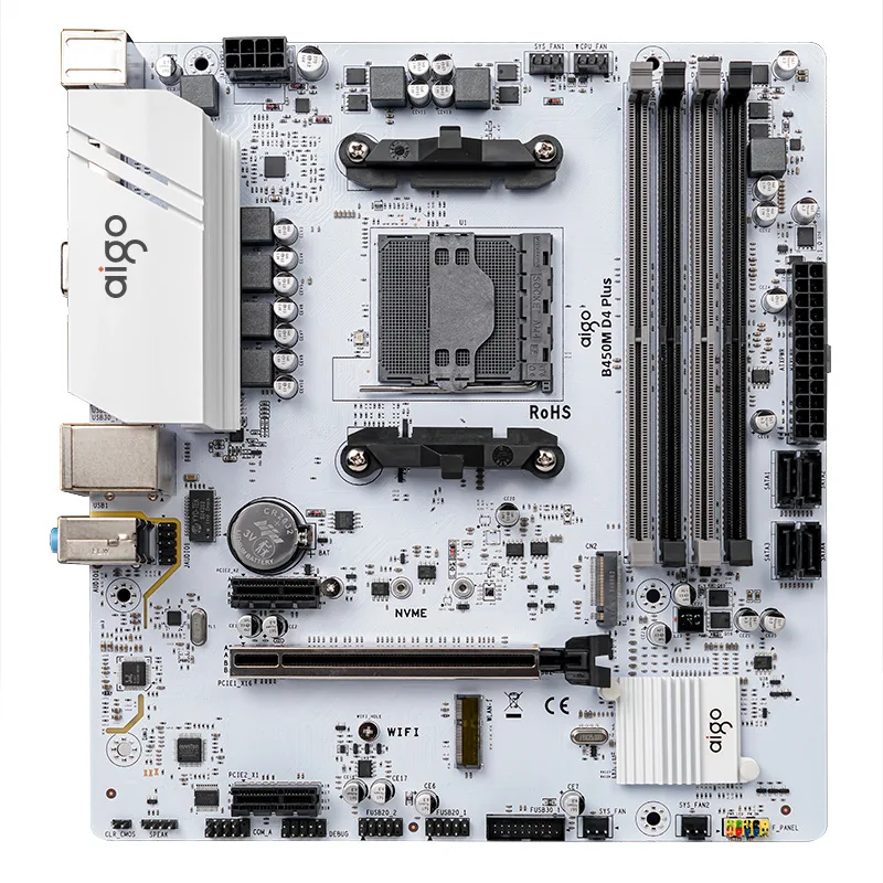 B450 PLUS DDR4 new main board game design computer supports AM4 12345 generation
B450 PLUS DDR4 new main board game design computer supports AM4 12345 generation
