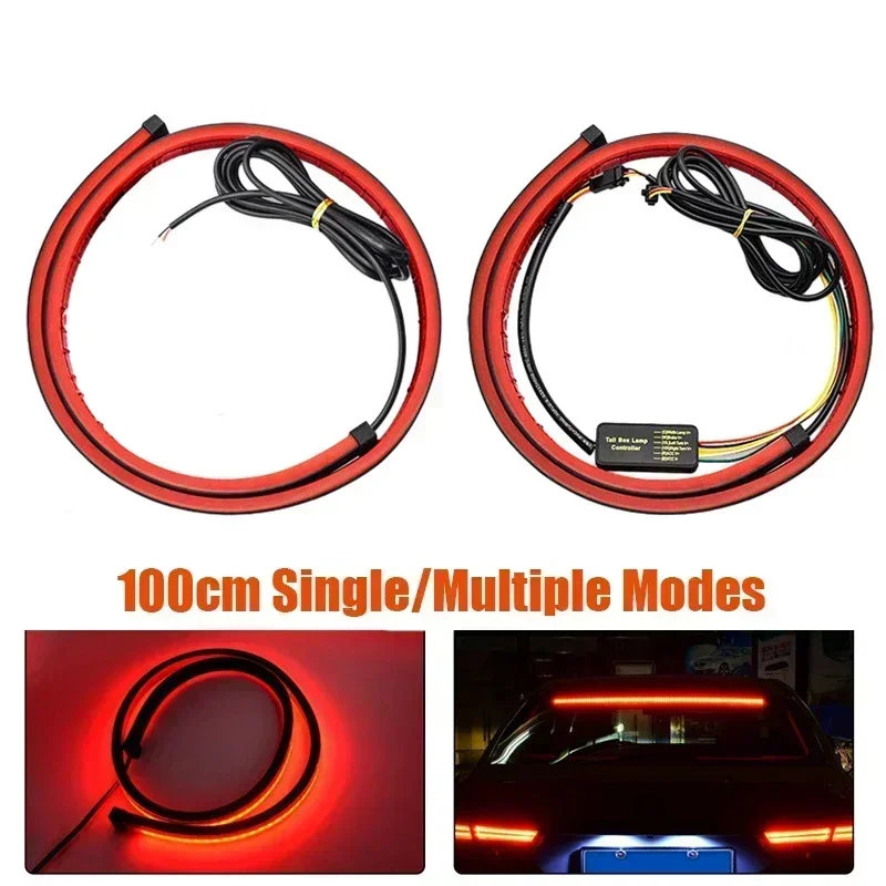 Car high mounted brake light LED flow light turn signal modification accessory 100cm car rear end collision warning light
Car high mounted brake light LED flow light turn signal modification accessory 100cm car rear end collision warning light
