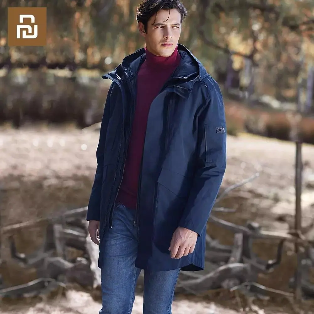 Youpin Outdoor Leisure Mid-length Three-in-one Down Jacket Winter Cotton Clothing Warm Waterproof Cotton Long Overcoat With Hood
Youpin Outdoor Leisure Mid-length Three-in-one Down Jacket Winter Cotton Clothing Warm Waterproof Cotton Long Overcoat With Hood
