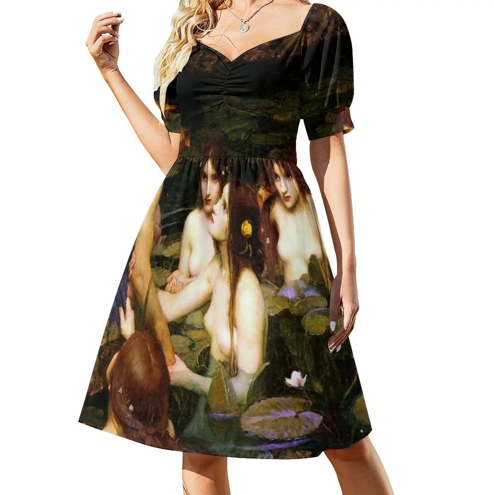Waterhouse Hylas and the Nymphs Manchester Art Gallery 1896 Short-Sleeved Dress women evening dress clothing women summer 2025
Waterhouse Hylas and the Nymphs Manchester Art Gallery 1896 Short-Sleeved Dress women evening dress clothing women summer 2025