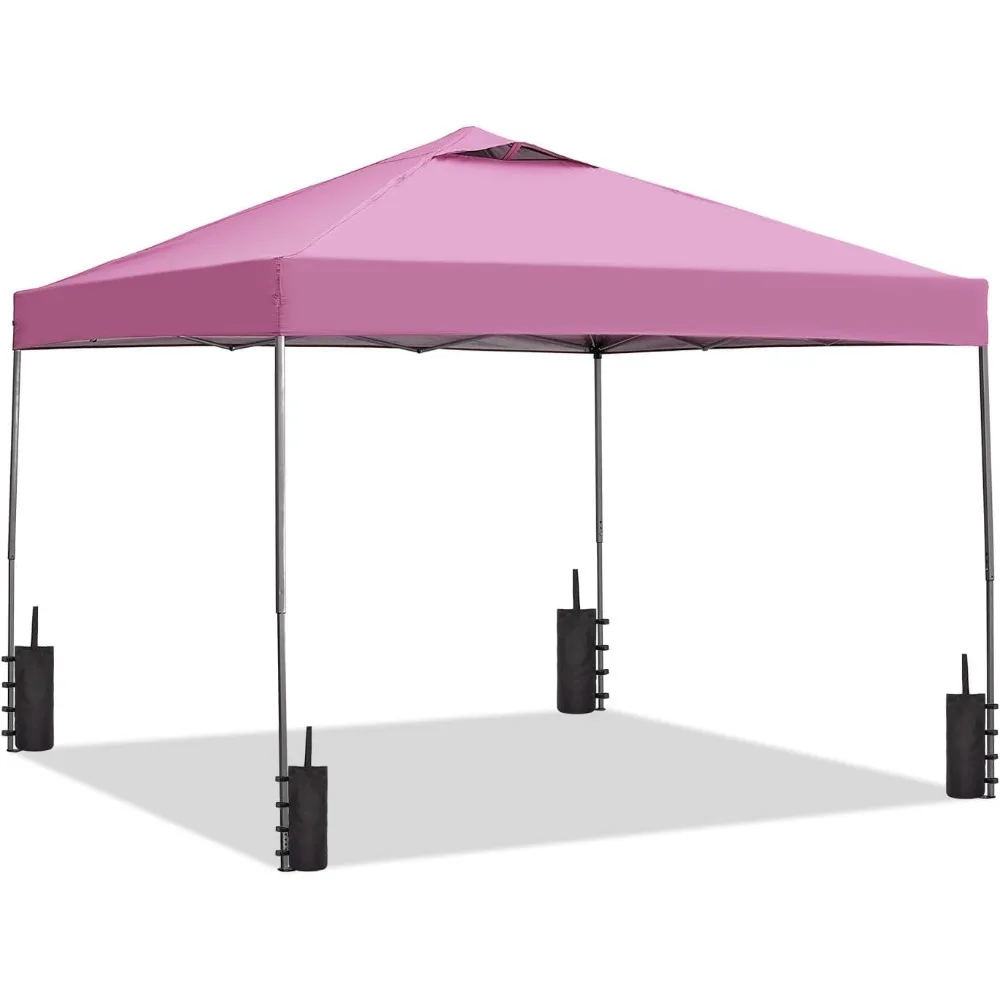 10'x10' Pop Up Canopy Tent, Outdoor Canopy, Patio Tent with 4 Sangbags,Commercial Instant Gazebos, Portable Shelter Canopies,(P 
10'x10' Pop Up Canopy Tent, Outdoor Canopy, Patio Tent with 4 Sangbags,Commercial Instant Gazebos, Portable Shelter Canopies,(P