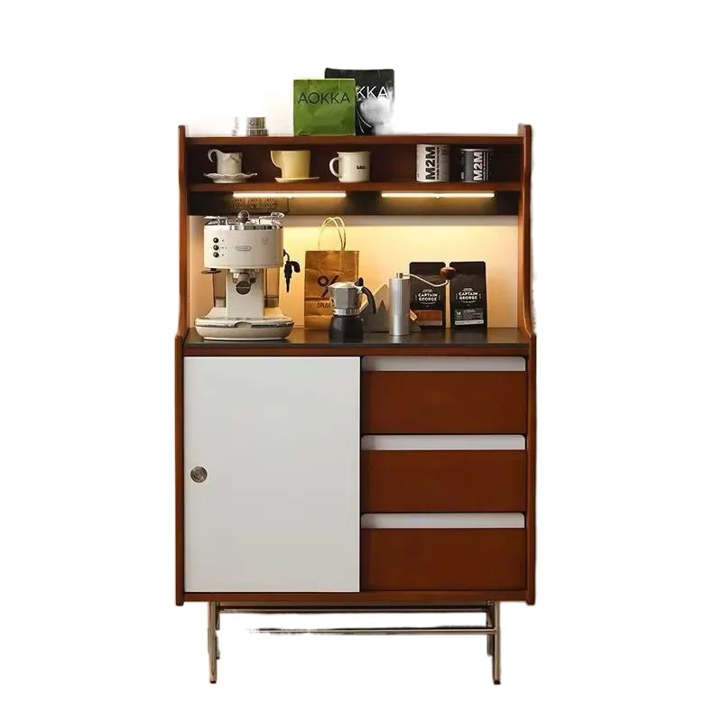 Simple, modern, solid wood, side cabinet, storage, against the wall
Simple, modern, solid wood, side cabinet, storage, against the wall