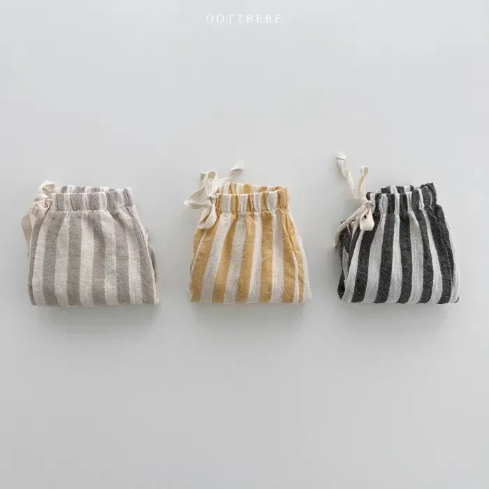 2024 Summer New Baby Boy Girl Loose Casual Trousers Infant Toddler Cotton Vertical Stripe Versatile Haren Pants Children Clothes
2024 Summer New Baby Boy Girl Loose Casual Trousers Infant Toddler Cotton Vertical Stripe Versatile Haren Pants Children Clothes