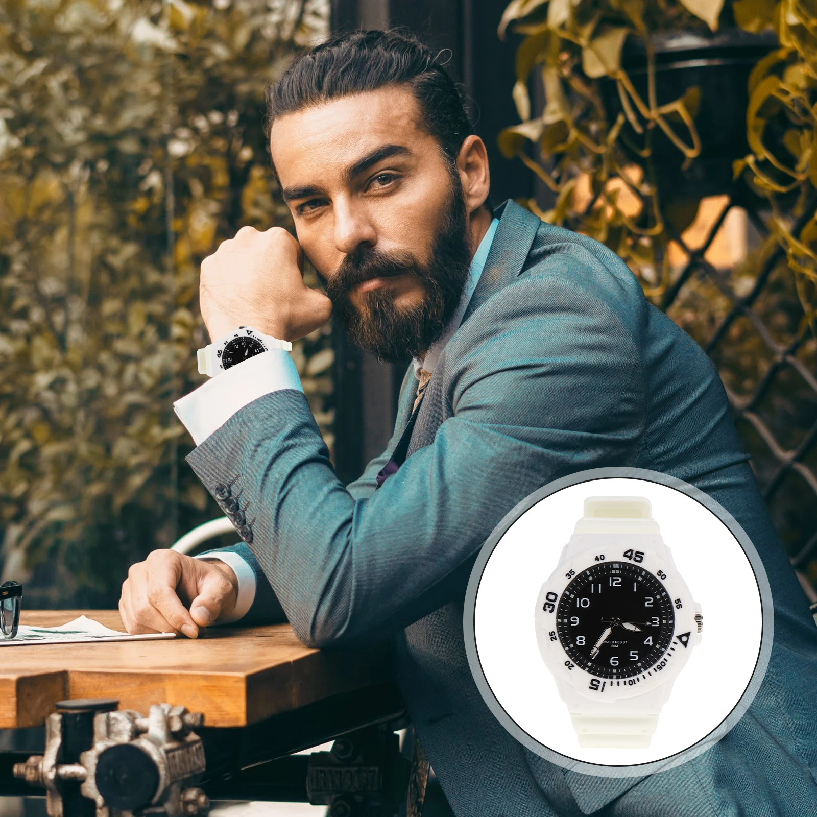 Waterproof Watch Stylish Resin B Wristwatch Outdoor All match Durable Comfortable Accurate Time Fit Daily Use Perfect Gift
Waterproof Watch Stylish Resin B Wristwatch Outdoor All match Durable Comfortable Accurate Time Fit Daily Use Perfect Gift