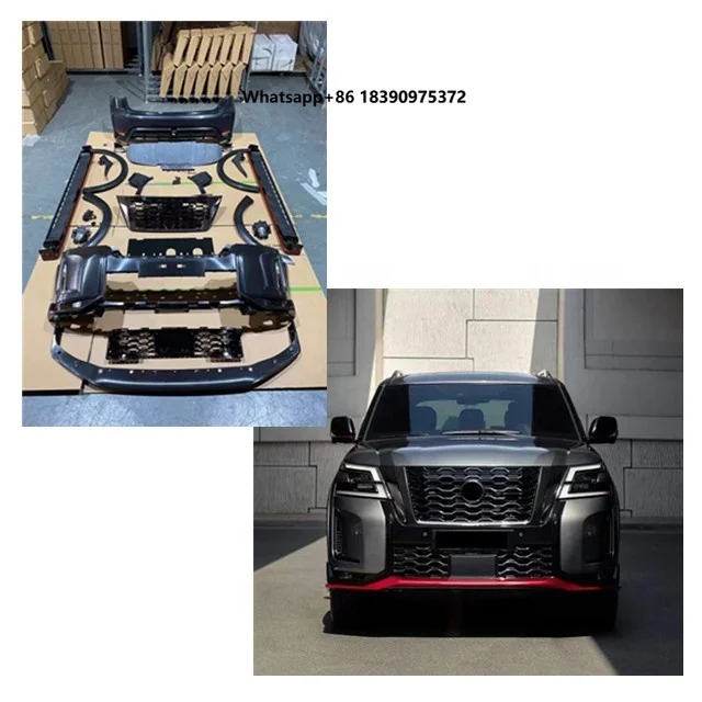 New Stylish Body Kit for Patrol 2020-ON , Y62 Conversion Kit with Nis mo Style ,Nis mo Style Body Kit for Patrol
New Stylish Body Kit for Patrol 2020-ON , Y62 Conversion Kit with Nis mo Style ,Nis mo Style Body Kit for Patrol