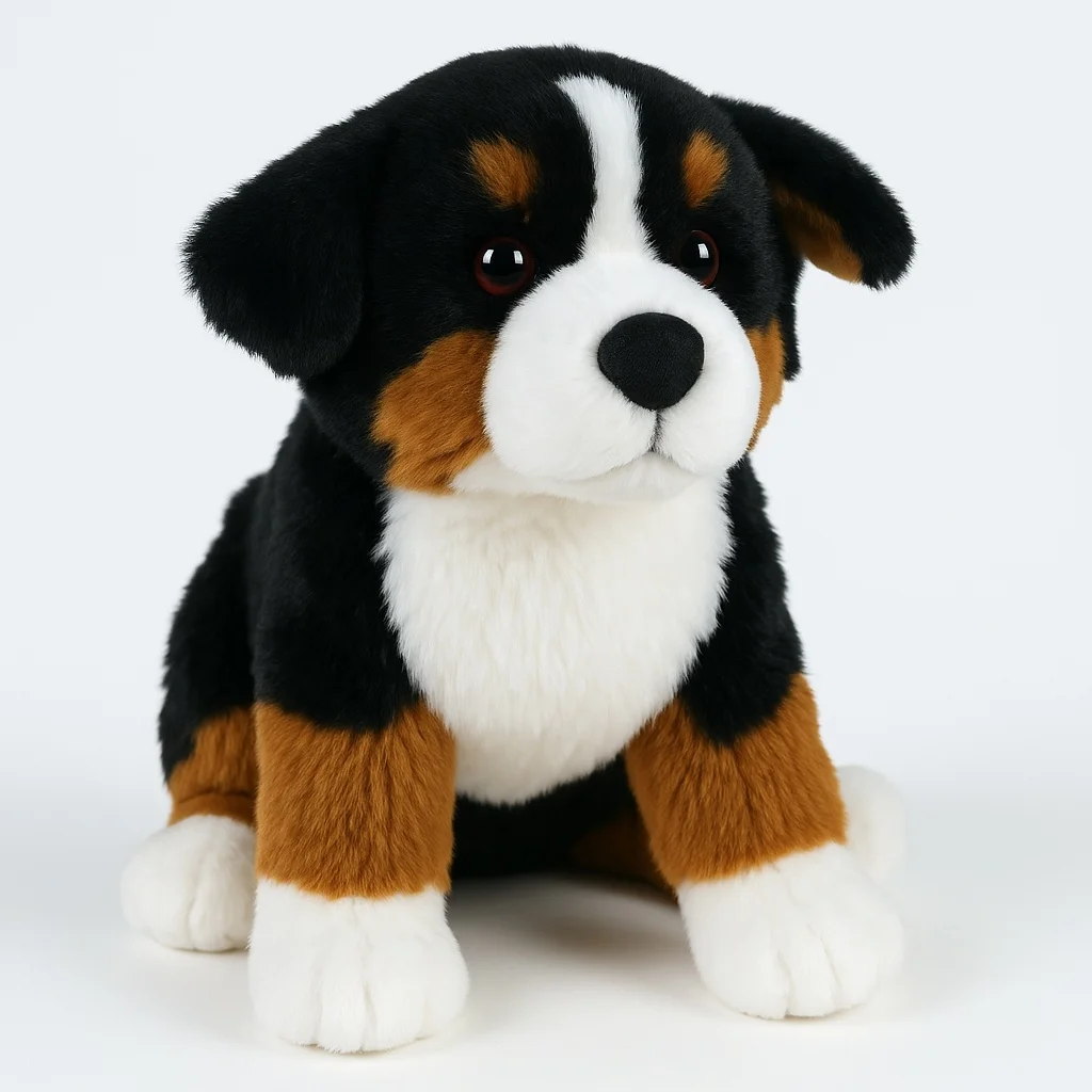 Super Realistic Bernese Mountain Dog Plush Toy 9.8 Inches, Simulation Design, Soft And Cute, Child-Safe Family Companion, Healin
Super Realistic Bernese Mountain Dog Plush Toy 9.8 Inches, Simulation Design, Soft And Cute, Child-Safe Family Companion, Healin