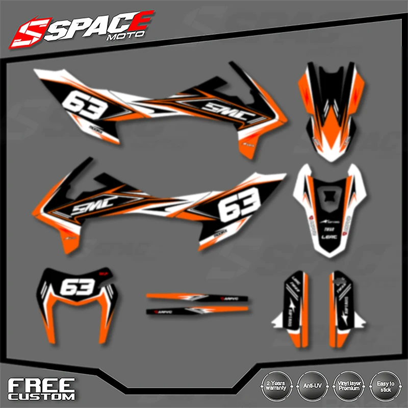 SPACE Custom Motorcycle Graphics For KTM 2019 2021 2022 SMC-R 690 19-21 SMC-R Enduro Decal Stickers Kits 002
SPACE Custom Motorcycle Graphics For KTM 2019 2021 2022 SMC-R 690 19-21 SMC-R Enduro Decal Stickers Kits 002