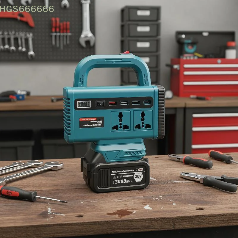 Powerful 150W Lithium Battery Inverter with Light Ideal for Home Tools and Outdoor Activities
Powerful 150W Lithium Battery Inverter with Light Ideal for Home Tools and Outdoor Activities