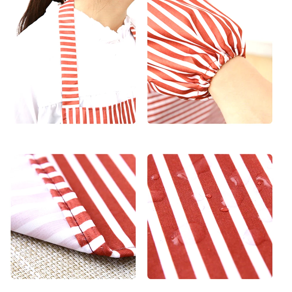 Waterproof Oilproof Cooking Apron Green Stripe Smock Cute Overalls Major Pocket Kitchen Clothes Bib Gardening Craftsmen Waiter
Waterproof Oilproof Cooking Apron Green Stripe Smock Cute Overalls Major Pocket Kitchen Clothes Bib Gardening Craftsmen Waiter