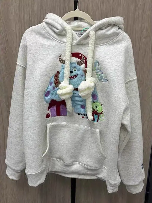 plus Size Women's Heavy Embroidery Hoodie Thickened Fleece Autumn Winter Design Sense Casual Long Sleeve Sweatshirt
plus Size Women's Heavy Embroidery Hoodie Thickened Fleece Autumn Winter Design Sense Casual Long Sleeve Sweatshirt