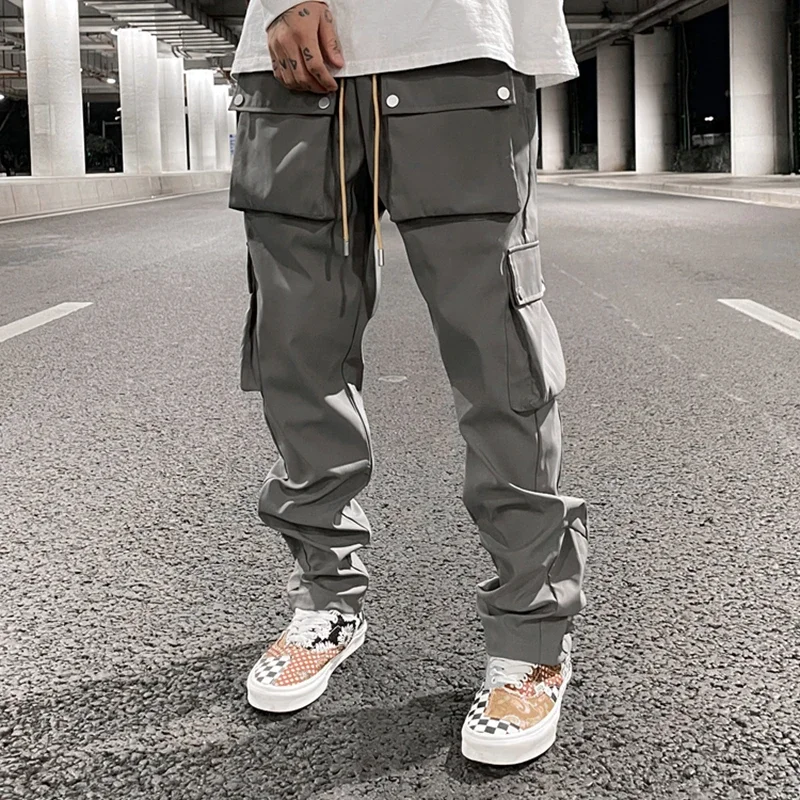 Street Wear Functional Cargo Joggers Pant Harajuku Fashionable Multi-pocket Cargo Trousers Men Loose Hip Hop Sweat Pants for Men
Street Wear Functional Cargo Joggers Pant Harajuku Fashionable Multi-pocket Cargo Trousers Men Loose Hip Hop Sweat Pants for Men