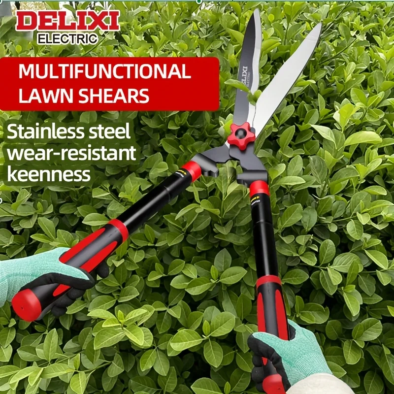 DELIXl ELECTRlC Brand Garden Hedge Shears, 10in/12inManual Hedge Clippers For Shaping Shrubs And Trimming Bushes
DELIXl ELECTRlC Brand Garden Hedge Shears, 10in/12inManual Hedge Clippers For Shaping Shrubs And Trimming Bushes