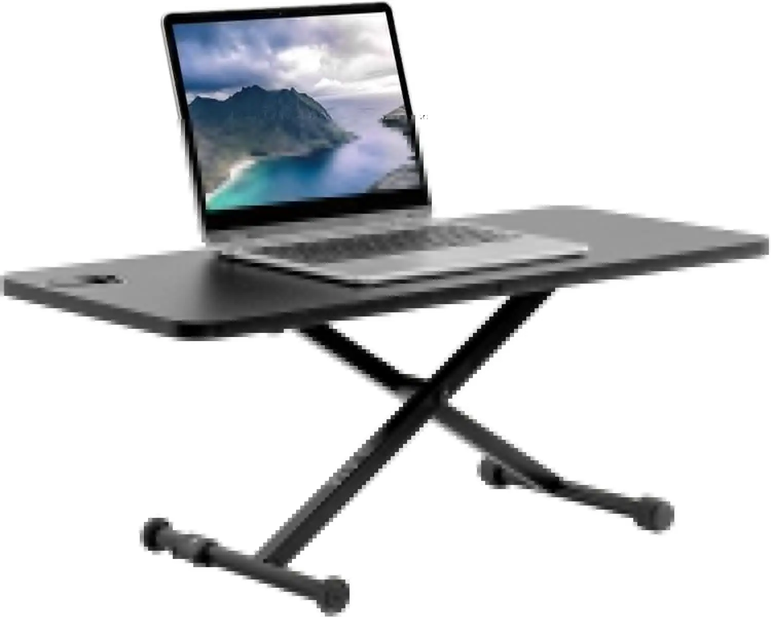 Black Small Single Top 28 inch Standing Desk Converter, Tabletop Sit to Stand Monitor Riser with Scissor Lift Height Adjustme
Black Small Single Top 28 inch Standing Desk Converter, Tabletop Sit to Stand Monitor Riser with Scissor Lift Height Adjustme