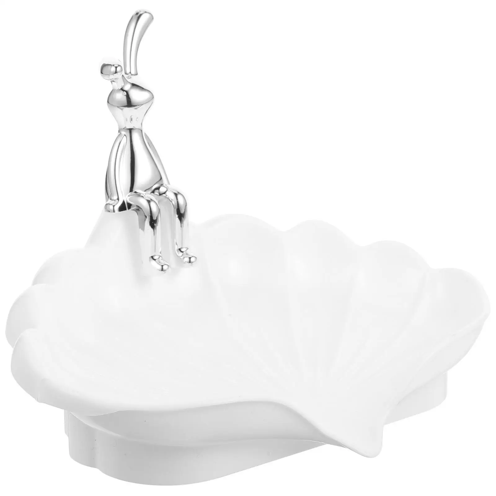 Rabbit White Small Rabbit Style Self Draining Soap Dish Bathroom Holder Anti Slip Strips Design Kitchen Cleaning
Rabbit White Small Rabbit Style Self Draining Soap Dish Bathroom Holder Anti Slip Strips Design Kitchen Cleaning