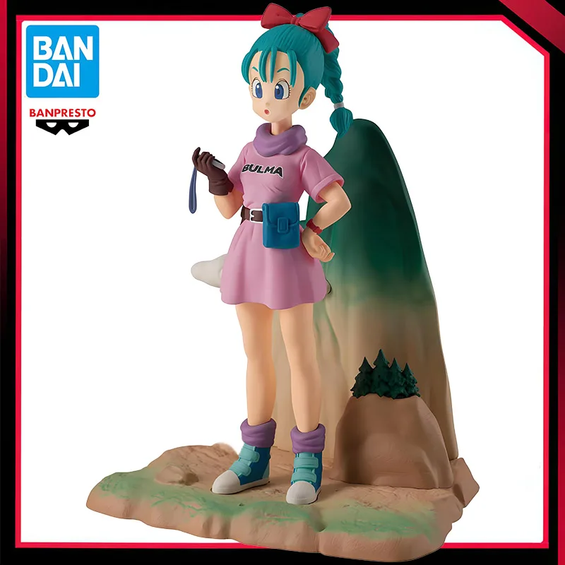 Оригинальная история Banpresto, коробка Dragon Ball Bulma, экшн-фигурка 13 см, модель из ПВХ, коллекционные игрушки, аниме-орнамент, креативные подарки 
Оригинальная история Banpresto, коробка Dragon Ball Bulma, экшн-фигурка 13 см, модель из ПВХ, коллекционные игрушки, аниме-орнамент, креативные подарки