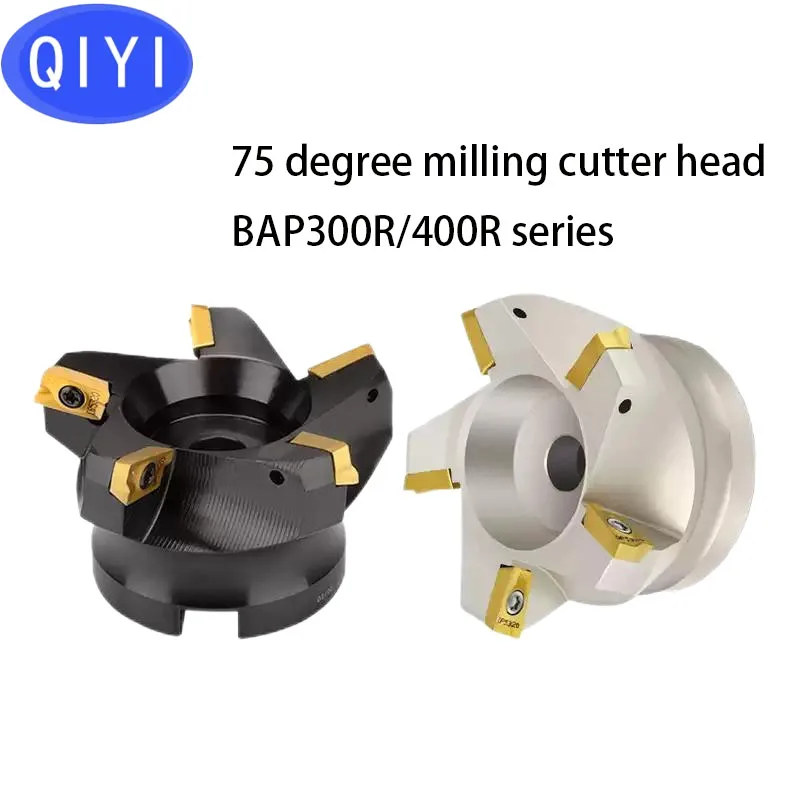 RAP300/400R NC 75-Degree Milling Cutter Head, And Horizontal Blade APMT1135/1604 With Auxiliary Angle Plane Cutter Head
RAP300/400R NC 75-Degree Milling Cutter Head, And Horizontal Blade APMT1135/1604 With Auxiliary Angle Plane Cutter Head