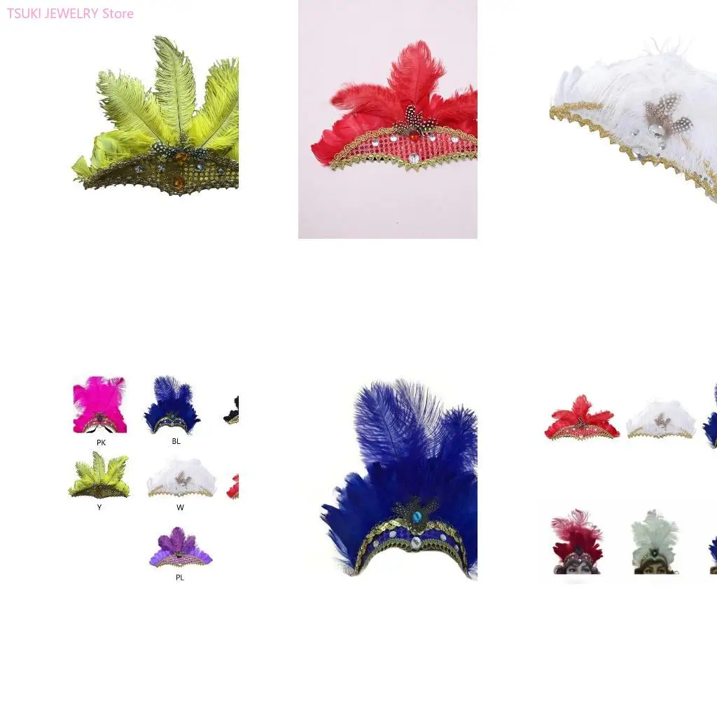 62KE повязка на голову в этническом стиле с блестками и декором из перьев, уникальный обруч для волос, женская повязка на голову
62KE повязка на голову в этническом стиле с блестками и декором из перьев, уникальный обруч для волос, женская повязка на голову