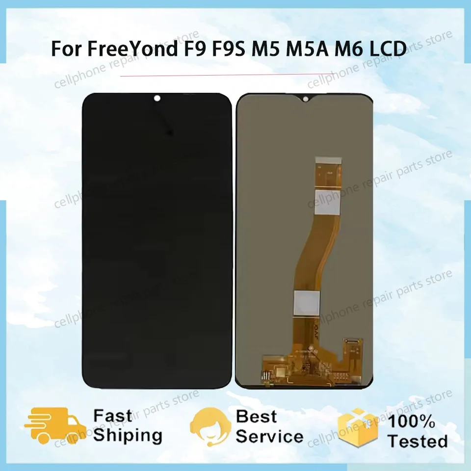 LCD Display For FreeYond M5 M5A F9 F9S LCD Touch Screen Sensor Digitizer Panel Glass Full Assembly Replacement
LCD Display For FreeYond M5 M5A F9 F9S LCD Touch Screen Sensor Digitizer Panel Glass Full Assembly Replacement