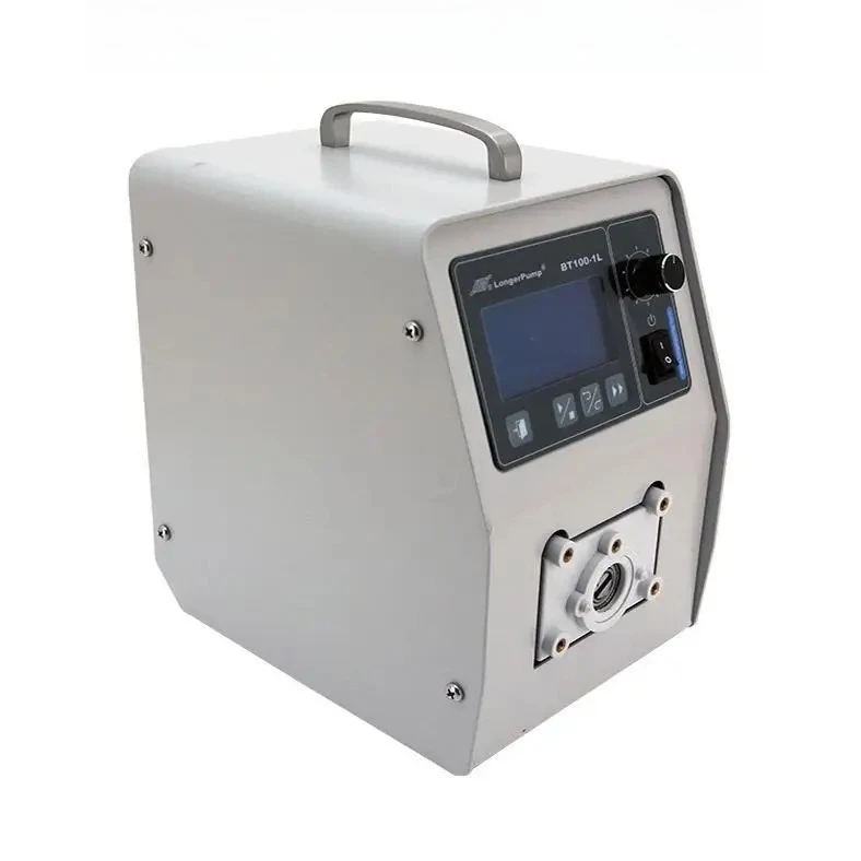 BT100-1L flow type peristaltic pump with multiple pump heads connected and multi-channel DG small flow
BT100-1L flow type peristaltic pump with multiple pump heads connected and multi-channel DG small flow