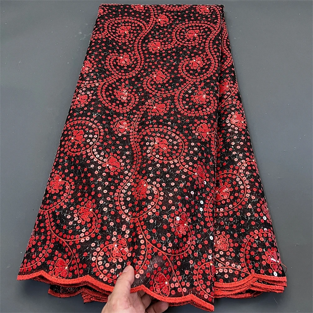 2024 африканская нигерийская кружевная ткань, вышивка, тюль, чистая свадебная одежда, гипюр, блестки для шитья бисером, 5 ярдов
2024 африканская нигерийская кружевная ткань, вышивка, тюль, чистая свадебная одежда, гипюр, блестки для шитья бисером, 5 ярдов