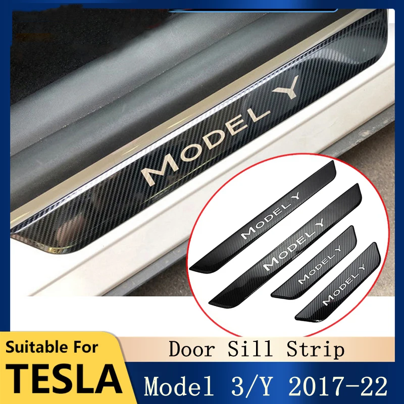 Декоративная Накладка на порог двери для модели Tesla Y ModelY 2023, аксессуары для защиты педали, автомобильные аксессуары с узором из углерода
Декоративная Накладка на порог двери для модели Tesla Y ModelY 2023, аксессуары для защиты педали, автомобильные аксессуары с узором из углерода