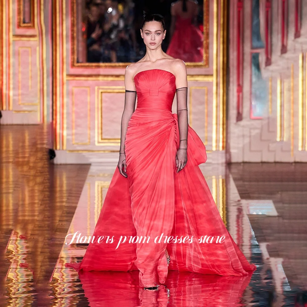 Flowers Pleated Straight Party Dresses Long Train Formal Prom Dresses Special Occasions Dresses فساتين مناسبة رسمية Customized
Flowers Pleated Straight Party Dresses Long Train Formal Prom Dresses Special Occasions Dresses فساتين مناسبة رسمية Customized