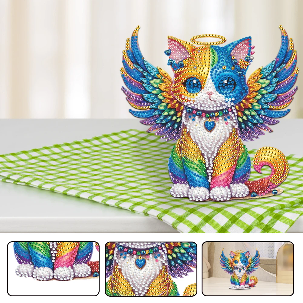 DIY Diamond Painting Tabletop Ornaments Kit with High-Quality Acrylic Board and Round Diamonds Perfect for Living Room Bedroom Classroom Decoration
DIY Diamond Painting Tabletop Ornaments Kit with High-Quality Acrylic Board and Round Diamonds Perfect for Living Room Bedroom Classroom Decoration