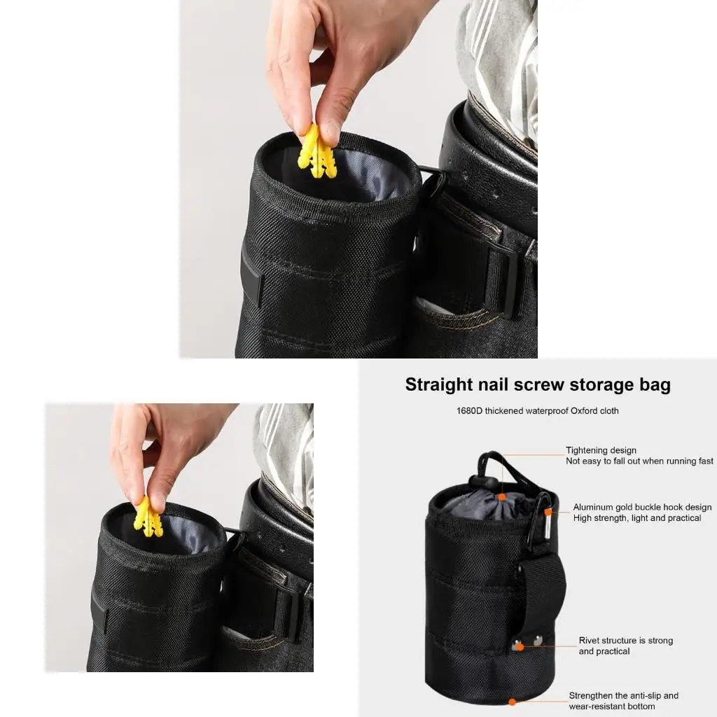 Wear Resistant Tool and Waist Bucket with Large Capacity for Efficient On Site Storage Solution Nails and Hardware
Wear Resistant Tool and Waist Bucket with Large Capacity for Efficient On Site Storage Solution Nails and Hardware