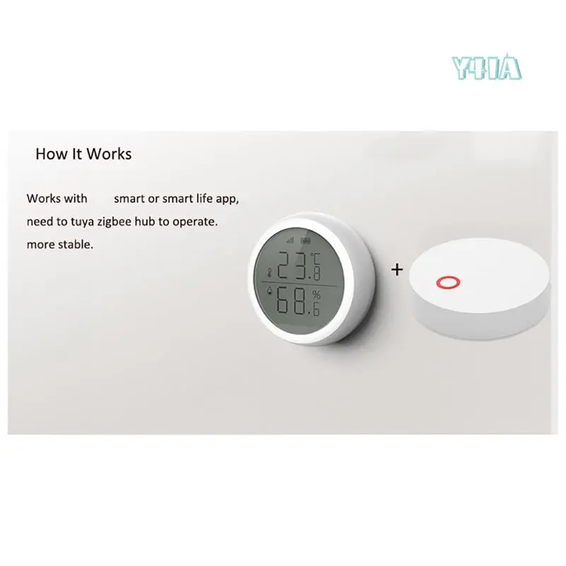 Tuya Smart Zigbee Hub Gateway Smart Home Bridge Smart Life APP Wireless Remote Controller Work With Tuya Zigbee Sensors-Y41A
Tuya Smart Zigbee Hub Gateway Smart Home Bridge Smart Life APP Wireless Remote Controller Work With Tuya Zigbee Sensors-Y41A