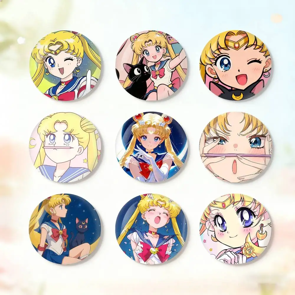 C-Cartoon S-Sailor M-Moons Badge Creative Pins Brooch for Bag Clothes Hat Decor Gifts Fans Collect
C-Cartoon S-Sailor M-Moons Badge Creative Pins Brooch for Bag Clothes Hat Decor Gifts Fans Collect